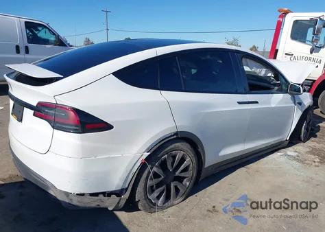 2022 Tesla Model X Dual Motor All-Wheel Drive/Plaid Tri Motor All-Wheel Drive z USA, uszkodzony, nr VIN 7SAXCDE55NF339480